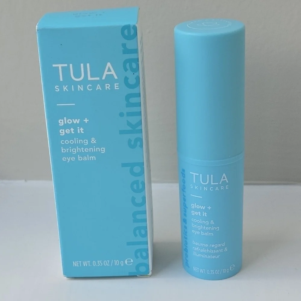 Tula Glow + Get It Cooling and Brightening Eye Balm